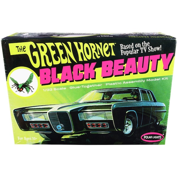 Polar Lights 1-32 Scale Black Beauty The Green Hornet TV Series Skill 2 Model Kit POL994 - main